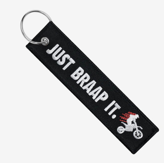 Black And White Keychain