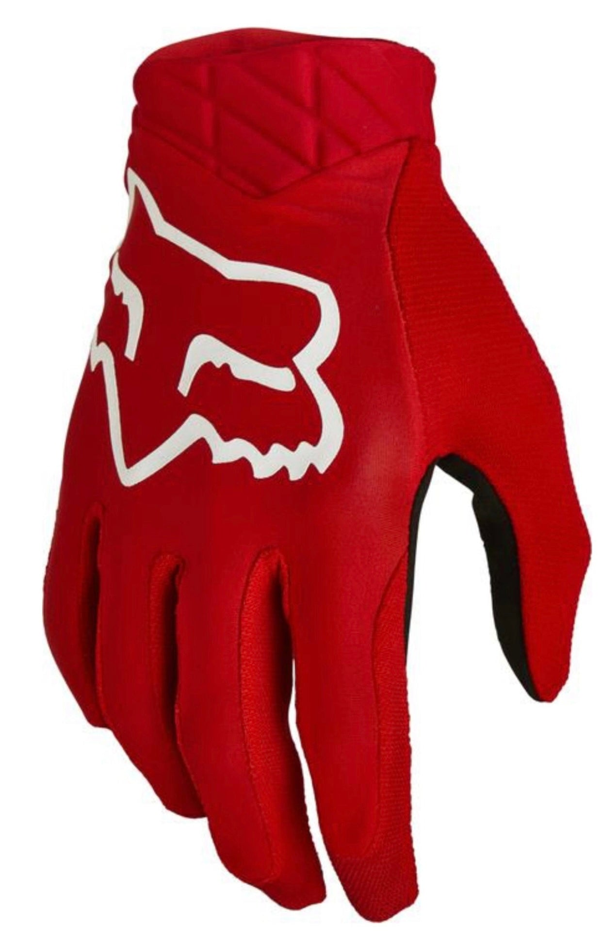 Fluro Red Fox Mx Airline Gloves