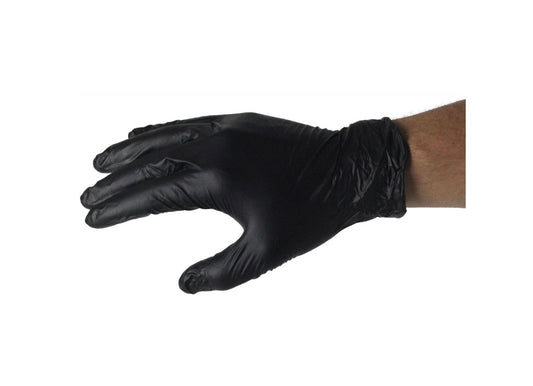 Black Disposable Nitrile Gloves